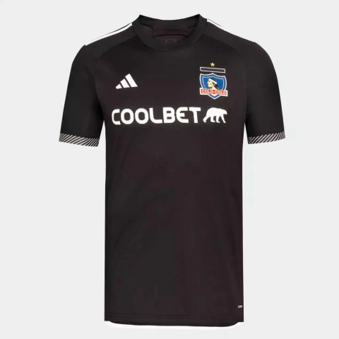 manto-camisa-camisas-camiseta-mantos-uniforme-uniformes-blusa-blusas-colo-colo-away-reserva-2024-2025-25-26-preta-branca-torcedor-escudo-emborrachado-gola-careca