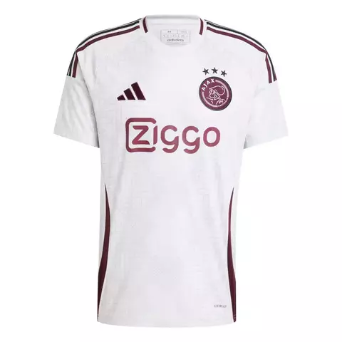 2025-2026-25-26-manto-camisa-camisas-camiseta-mantos-uniforme-uniformes-blusa-blusas-ajax-iii-3-tres-third-terceira-masculina-torcedor-branca-bordo-gola-careca-geometrica-minimalista