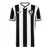 Camisa Botafogo I 2024/25 Torcedor Masculina - Branca e Preta - comprar online