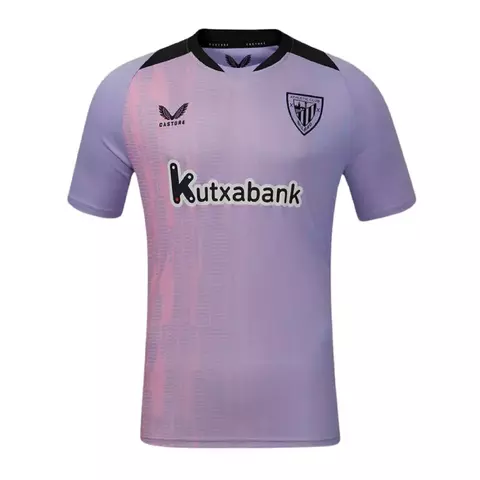 2025-2026-25-26-manto-camisa-camisas-camiseta-mantos-uniforme-uniformes-blusa-blusas-athletic-bilbao-iii-3-tres-third-terceira-masculina-torcedor-rosa-lilas-preta-gola-redonda-geometrica-moderna-alternativa