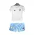 Uniforme Infantil Aston Villa II 2024/25 - Branco e Azul - comprar online