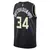 Regata NBA Milwaukee Bucks Preta - Statement Edition - Fanzone | Futebol & Tradição