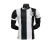 Camisa Corinthians III 2024/2025 Jogador Masculina Nike - Preto e Branco