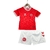 Uniforme Infantil Dinamarca I 2024/25 - Vermelho e Branco na internet