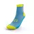 Medias Multisport corte bajo - Light blue & yellow