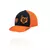 Gorra - Black & Fluo Orange - comprar online