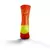 Medias Multisport corte medio - Flooow fluo orange & fluo yellow - OTSO ARGENTINA