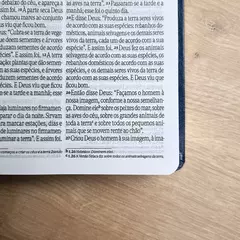 Bíblia Sagrada | NVI | Letra Grande | Capa Luxo Azul - loja online