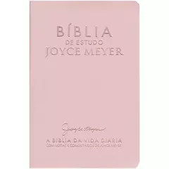 Biblia de Estudo Joyce Meyer | NVI | Letra Media | Capa Nude