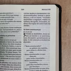 Bíblia Sagrada | NVI | Leitura Perfeita | Capa Luxo Preta - comprar online