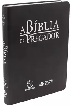 A Bíblia do Pregador | ARC | Letra Normal | Capa Luxo Cinza Escuro