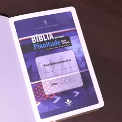 Bíblia de Estudo Plenitude Para Jovens | Letra Normal | NTLH | Capa Dura Marrom Fosco - Livraria Página Virada Cultura Cristã