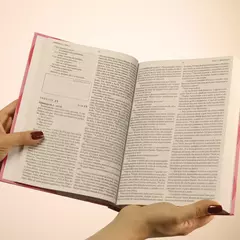 Bíblia 365 Rosa Feminina | NAA | Letra Grande | Capa Dura - Livraria Página Virada Cultura Cristã