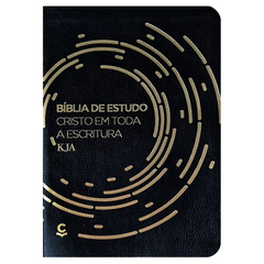 Bíblia de Estudo Cristo em Toda a Escritura | KJA | Preta