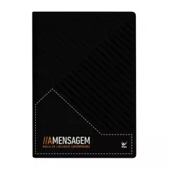 Bíblia A Mensagem | Letra Gigante | Capa Luxo Preta