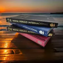Bíblia Sagrada Slim Ultrafina Capa Luxo Flexível Marrom NVI - loja online