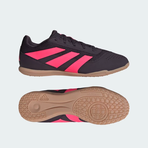CHUTEIRA FUTSAL ADIDAS PREDATOR ORIGINAL - AURORA/VERM