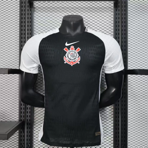 CAMISA DO CORINTHIANS II 25/26 PRETA - VERSÃO JOGADOR