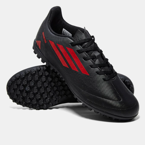 CHUTEIRA SOCIETY ADIDAS PREDATOR DEP ORIGINAL - PRETO/VERM