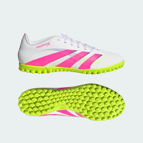 CHUTEIRA SOCIETY ADIDAS PREDATOR ORIGINAL - BRANCO/ROSA