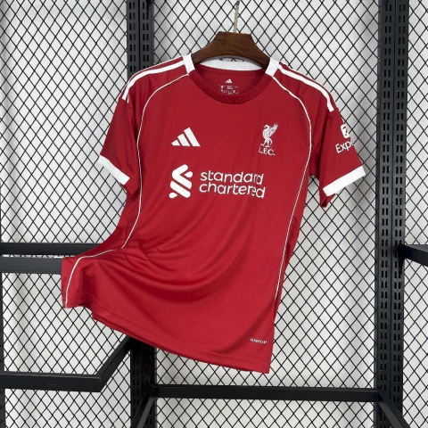 CAMISA DO LIVERPOOL I 25/26 - VERMELHA