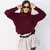 Sweater rombo polera