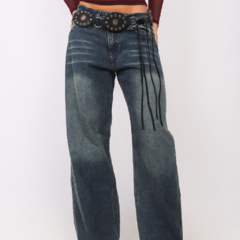 JEANS LOCALIZADO AZUL WIDE en internet