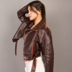 CAMPERA COMBINADA CHOCOLATE - comprar online