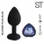 SILICONE PLUG BLUE - MEDIUM - comprar online