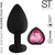 SILICONE PLUG PINK - MEDIUM - comprar online