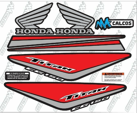 Kit Calcos TORNASOL - Grafica Titan150 - comprar online