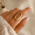 Anillo oval - regulable