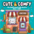Cute & Comfy Coloring Book for Adults - Bold Easy - Livro de Colorir Adulto - Camelot Editora - comprar online