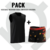 Pack Musculosa De microfibra Negra + Boxer De Microfibra