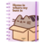 Cuaderno Mooving Loop Carta Pusheen
