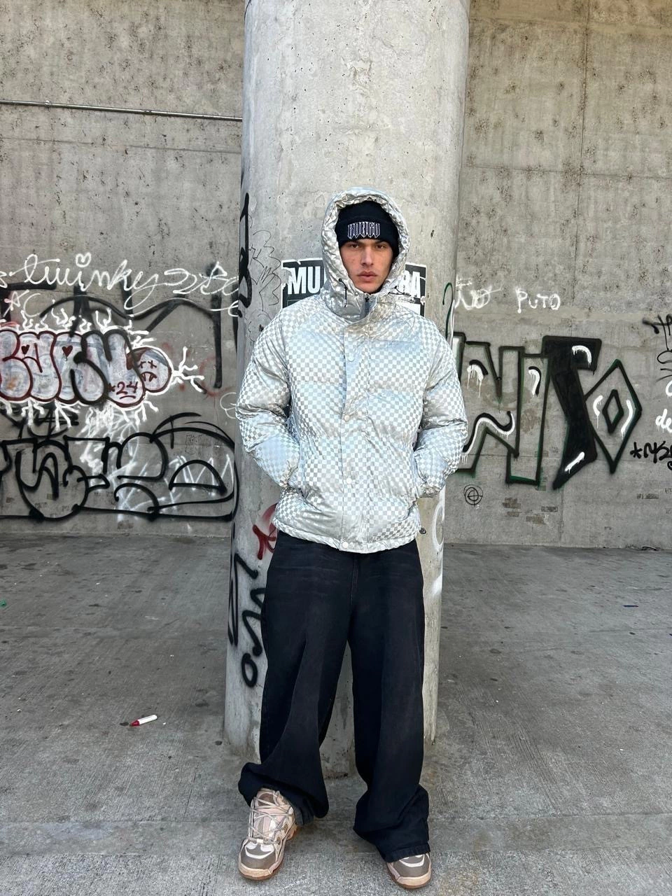 Camperon Race gris