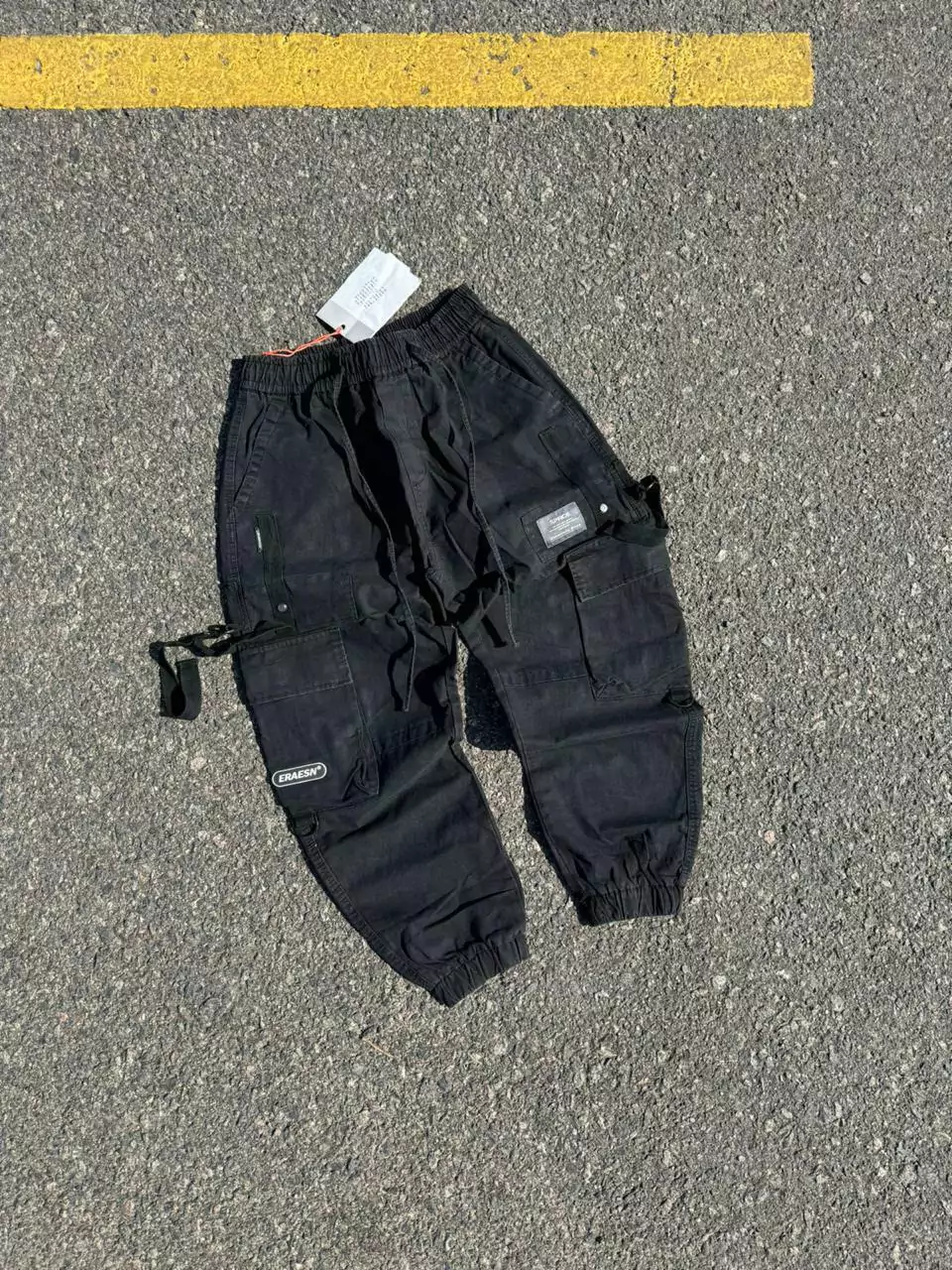 Pantalón cargo Space negro