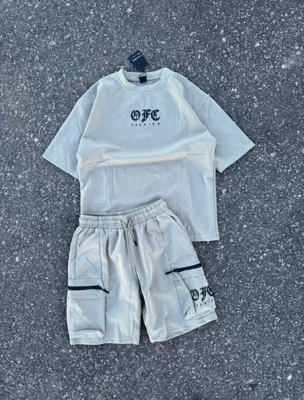 Conjunto OFC crema