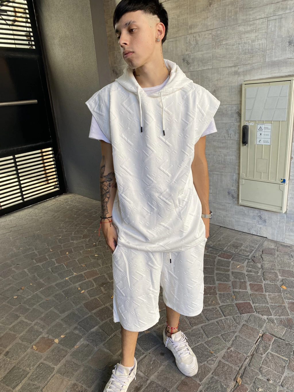 Conjunto F blanco
