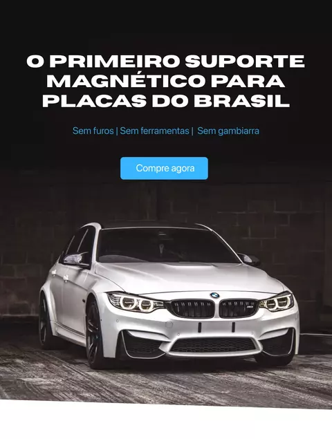 Banner de MAGNI │ Suporte Magnético para Placas