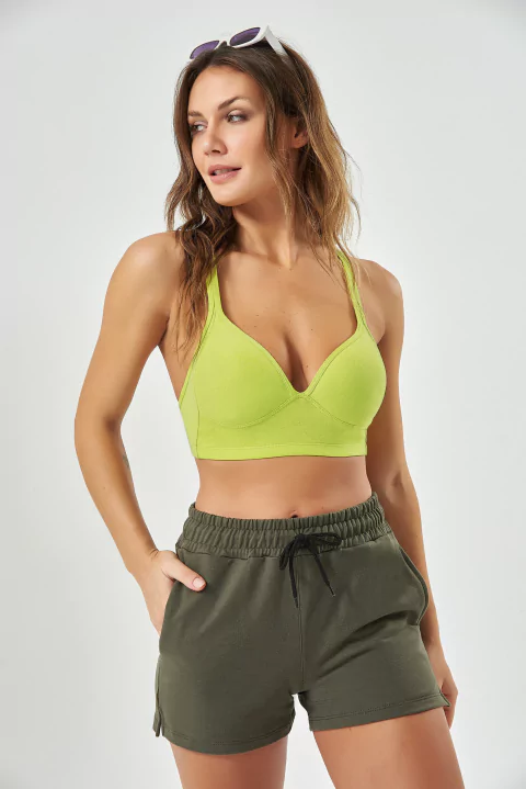 SHORT DE RUSTICO CON LYCRA