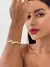 Bracelete Folheado a Ouro 18k e Prata Com Zircônia - comprar online