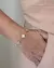 Pulseira dupla face trevo branco - buy online