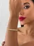 Pulseira VG Folheado a Ouro 18k e Prata Com Zircônia on internet