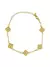 Pulseira Zircônia Inspiração Vg. Ouro