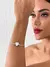 Pulseira Life para Charm Coração Cravejado Com Cristal na internet