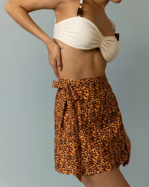 MINI PAREO LEOPARD