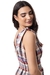 VESTIDO XADREZ C LAÇOS - comprar online