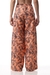 CALÇA FRANÇA CARGO BOTANIC CORAL - Cinnte Store