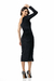 VESTIDO PÉTALA PRETO - Cinnte Store